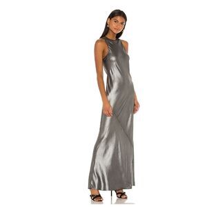 NWT L'Academie Chimene Maxi Slip Dress XXS Revolve